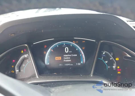 2020 Honda Civic Ex-L from USA, damaged, VIN 19XFC1F74LE008741